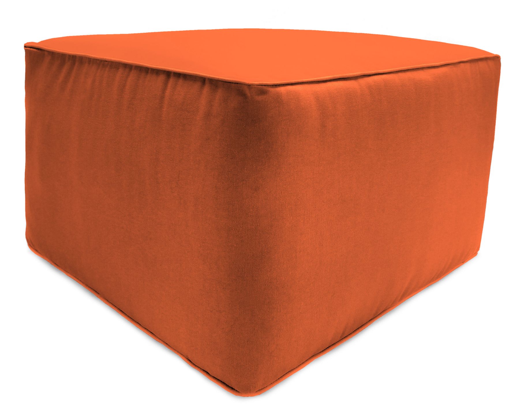 Square Ottoman Foot Stool Pouf 25"